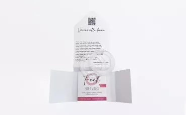 Silverette Silberhütchen O'feel Ringe aus medizinischem Silikon Verpackung